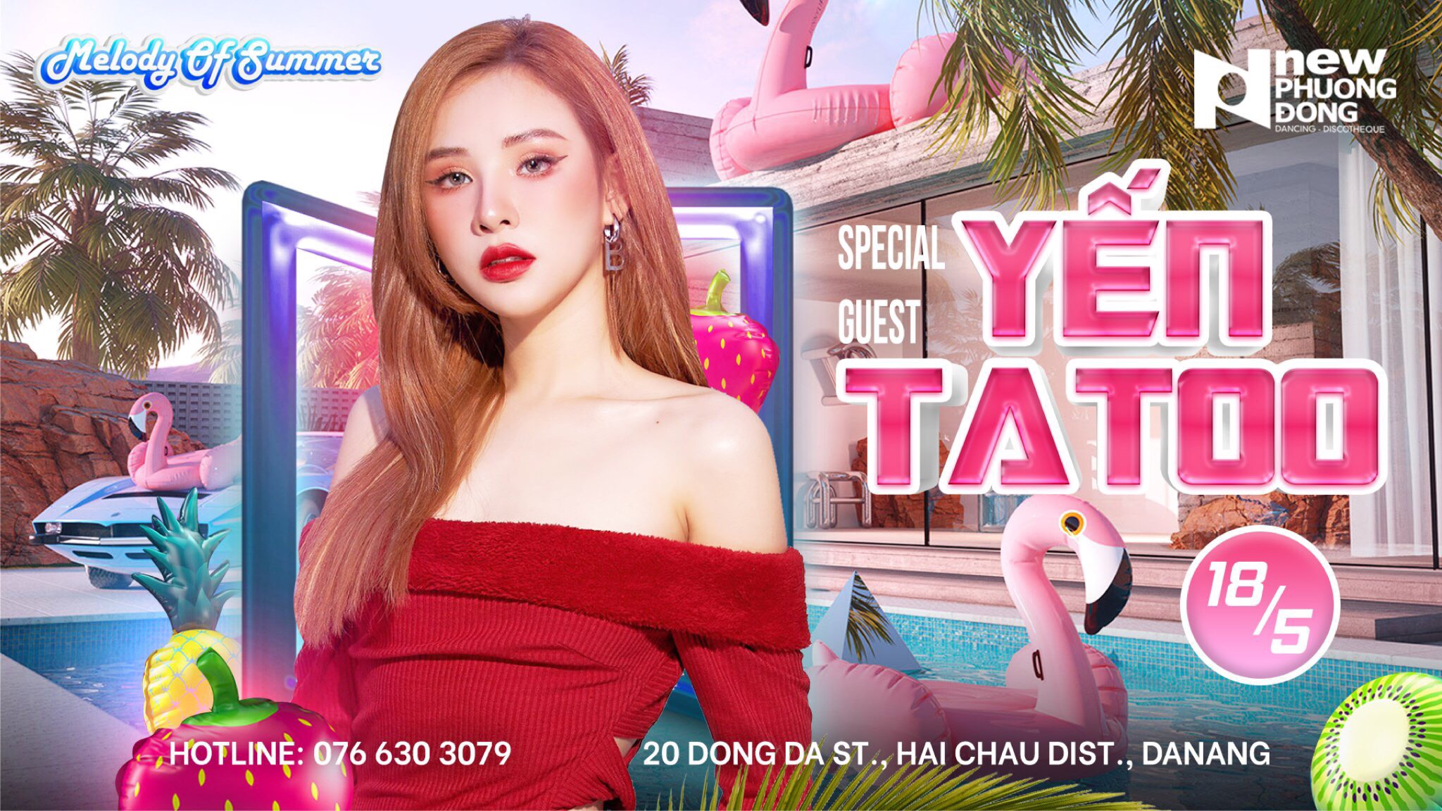 18/5 - Ca Sỹ Yến Tatoo